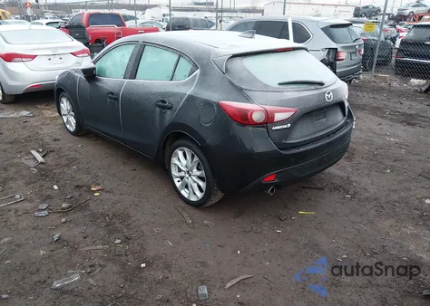 2016 Mazda Mazda3 S Grand Touring из США, поврежденный, VIN JM1BM1N32G1280062